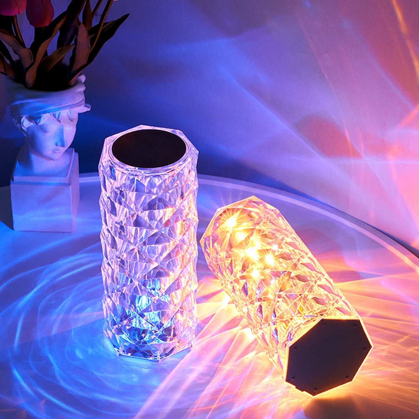 LUME Rose Touch Lamp - Lume