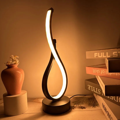 CurveGlow™ Tricolor LUME Table Lamp