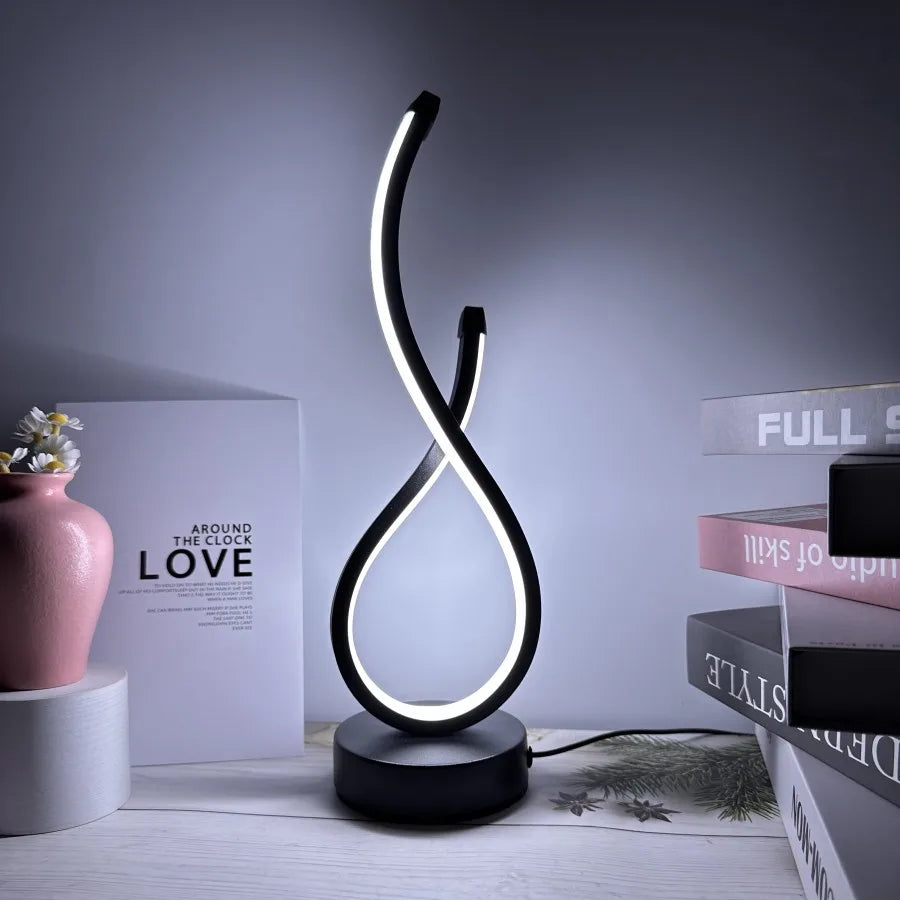 CurveGlow™ Tricolor LUME Table Lamp