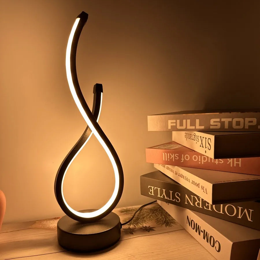 CurveGlow™ Tricolor LUME Table Lamp