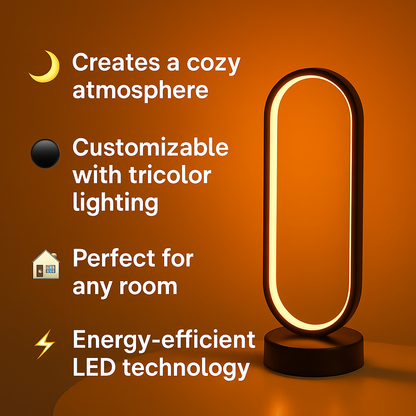 HaloGlow™ Tricolor LUME Ring Lamp - Lume