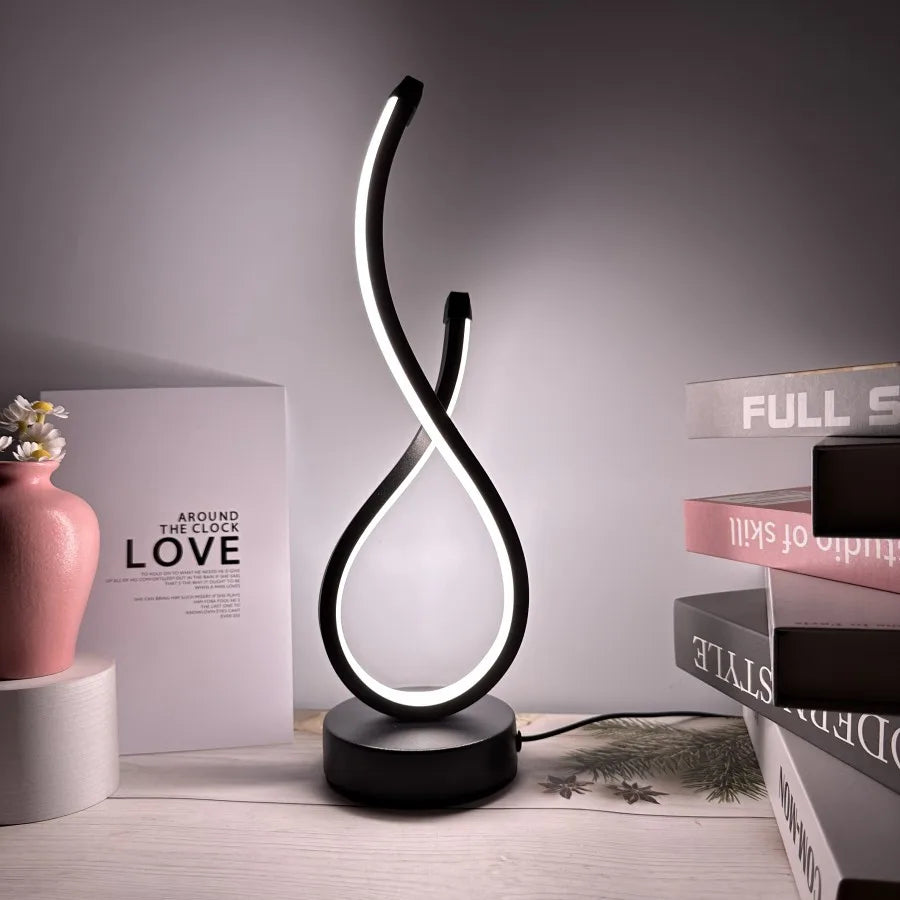 CurveGlow™ Tricolor LUME Table Lamp
